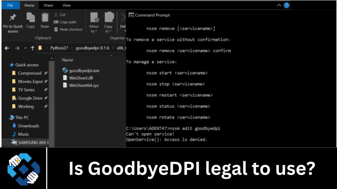 Is GoodbyeDPI legal to use? - GoodbyeDPI